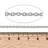 Tarnish Resistant 304 Stainless Steel Cable Chains X-CHS-Q001-13-100m-3