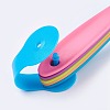 Colorful Plastic Measuring Spoons X-TOOL-WH0048-06-4