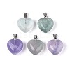 Natural Fluorite Pendants G-T143-49J-1