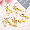 Resin & Alloy Enamel Keychain X1-KEYC-YW00134-01-4