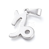 Non-Tarnish 304 Stainless Steel Pendants STAS-L210-06I-P-01-1