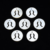 Natural Freshwater Shell Charms SHEL-N027-10G-1