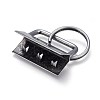 Electroplate Iron Split Key Rings IFIN-WH0044-01C-AS-2