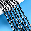 Baking Paint Pearlized Glass Pearl Bead Strands HY-N002-2mm-A02-1