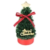 Mini PET Plastic Christmas Trees Model PW-WGAF9E0-01-1