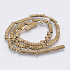 Electroplated Non-magnetic Synthetic Hematite Multi-Strand Links Strands G-E495-12A-02-2