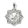 Non-Tarnish Eid Mubarak 201 Stainless Steel Pendants STAS-U003-12P-1