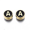 Alloy Enamel Beads ENAM-N052-006-02A-RS-2