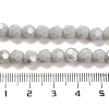 Opaque Glass Beads Stands EGLA-A035-P6mm-B22-4