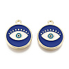 Alloy Enamel Pendants ENAM-N059-32A-2