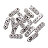 4-Hole Tibetan Style Alloy Spacer Bars LS-A1110Y-NF-3