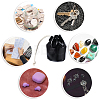 Leather Coin Storage Drawstring Bucket Bags AJEW-WH20064-95B-4