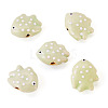 5Pcs Handmade Porcelain Beads PORC-TADJ0001-05F-2