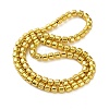 Electroplated Synthetic Non-magnetic Hematite Beads Strands G-C248-C01-4mm-01-3
