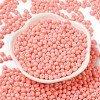 6/0 Opaque Baking Paint Glass Seed Beads SEED-M012-02A-35-2