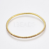 Brass Claw Chain Stretch Bracelets X-BJEW-T010-02G-05-2