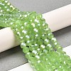 Imitation Jade Glass Beads Stands EGLA-A035-J6mm-B01-2