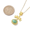 304 Stainless Steel Necklaces NJEW-MZ00026-02-3