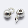 925 Sterling Silver Tube Bails STER-K167-047B-S-1