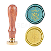 Wax Seal Stamp Set AJEW-WH0208-224-1
