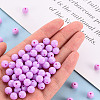 Opaque Acrylic Beads X-MACR-S370-C8mm-A03-5