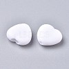 Heart PVC Plastic Cord Lock for Mouth Cover KY-D013-04I-2