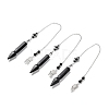 Natural Obsidian Pointed Dowsing Pendulums G-I322-01P-04-1