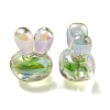 UV Plating Rainbow Iridescent Acrylic Beads X1-PACR-E001-05C-2