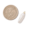 Natural Baroque Pearl Keshi Pearl Pendants PALLOY-JF04777-01-2