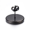 Stainless Steel Stud Earring Settings LS-X-STAS-L211-07E-B-2
