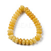 Natural Topaz Jade Beads Strands G-F743-05C-3