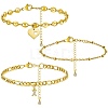 Anklets Sets AJEW-AN00383-24-1