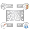 Stainless Steel Cutting Dies Stencils DIY-WH0378-011-5