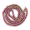 Electroplated Synthetic Non-magnetic Hematite Beads Strands G-T139-61G-2