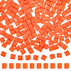 240Pcs 2-Hole Baking Paint Opaque Colours Glass Seed Beads SEED-SC0001-12C-1