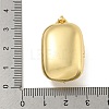 Brass Cubic Zirconia Locket Pendants KK-N254-93B-G-3