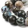 Natural Larimar Beads Strands G-P524-A02-04-4