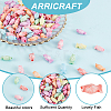 ARRICRAFT Craft Style Acrylic Beads SACR-AR0001-03-4