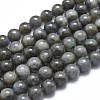 Natural Labradorite Beads Strands X-G-M353-A08-6mm-1