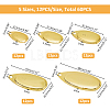 60Pcs 5 Styles Iron Fishing Lures FIND-FH0010-43B-2