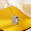 Non-Tarnish 304 Stainless Steel Pendant Necklaces for Women RX0049-2-2
