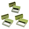 3 Bags 3 Styles Square Transparent PE Thin Film Suspension Jewelry Display Box CON-TA0001-38A-1