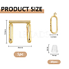 1Pc Alloy Pin to Pendant Converter FIND-FH0017-11G-2