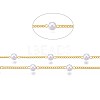 Handmade Brass Chains CHC-WH0006-02G-4