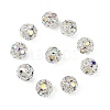 Brass Rhinestone Beads RB-A011-8mm-28S-4