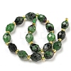 Natural Ruby in Zoisite Beads Strands G-N342-50-3