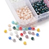 1000Pcs 10 Colors Electroplate Glass Beads Strands EGLA-YW0003-05-2