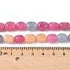 Dyed Natural Malaysia Jade Beads Strands G-P528-I12-01-2