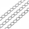 Brass Twisted Chains CHC-Q001-5x4mm-P-1