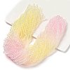 Transparent Painted Glass Beads Strands X1-DGLA-A034-T3mm-A25-1